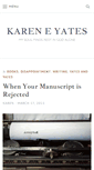 Mobile Screenshot of kareneyates.com